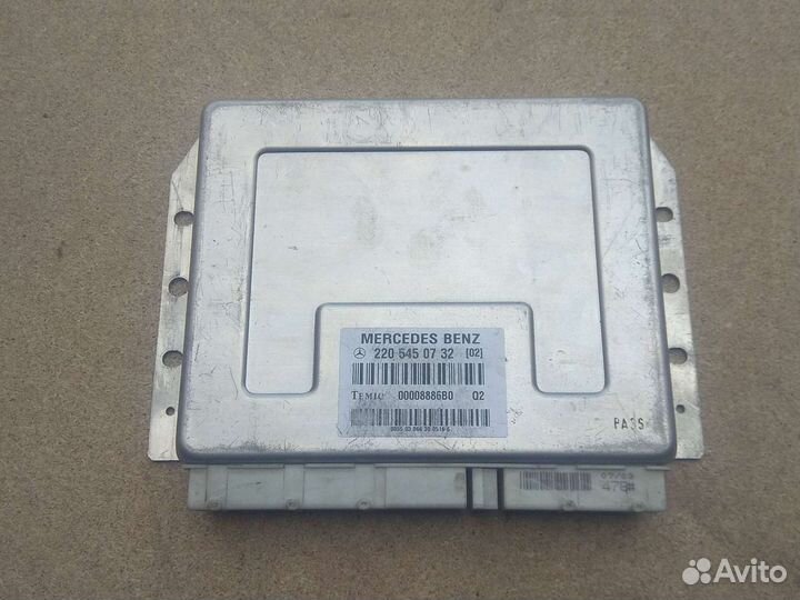 Блок управления подвески Мерседес w220