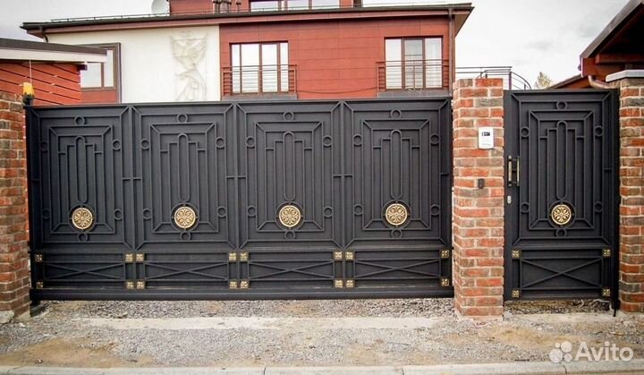 Ворота под ключ