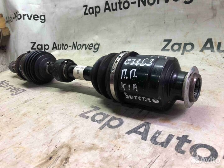 Полуось передняя правая (приводной вал, шрус) KIA