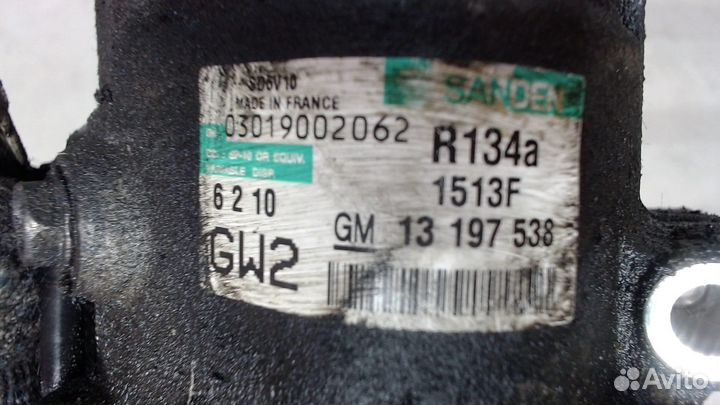 Компрессор кондиционера Opel Meriva, 2010