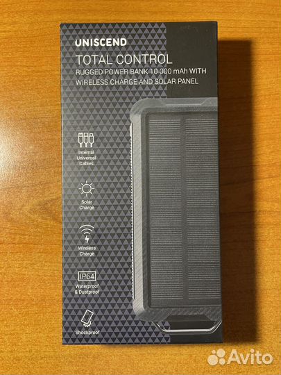 Внешний аккумулятор Uniscend total control 10000