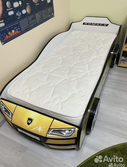 Детская кровать от 3 лет с матрасом