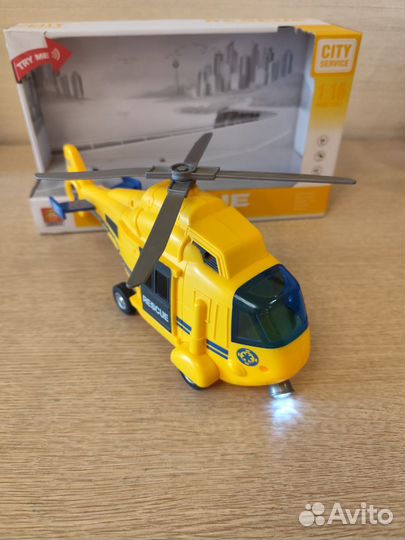 Вертолет инерционный