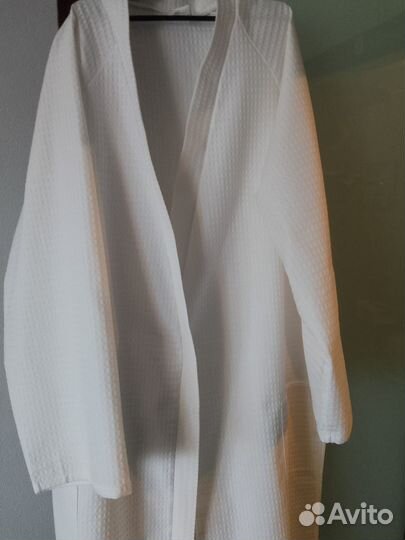 Халат вафельный унисекс новый