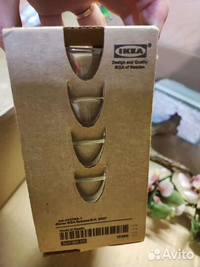 Подсвечники galej Икеа 4 штуки