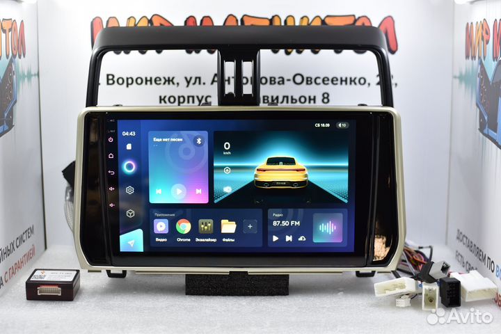 Магнитола Toyota Prado 150 17-18 Teyes CC3 4/32гб