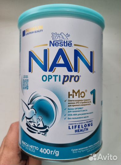 Детское питание смесь NAN