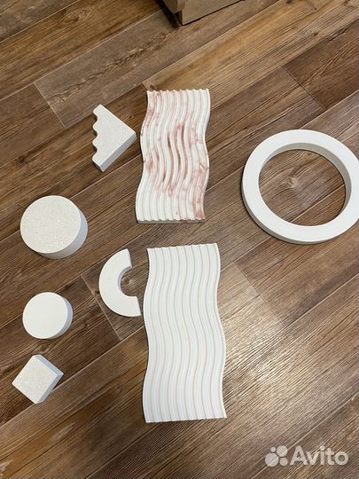 Бетонные фигуры, фото реквизит