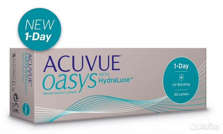 Линзы контактные acuvue oasys 1 day