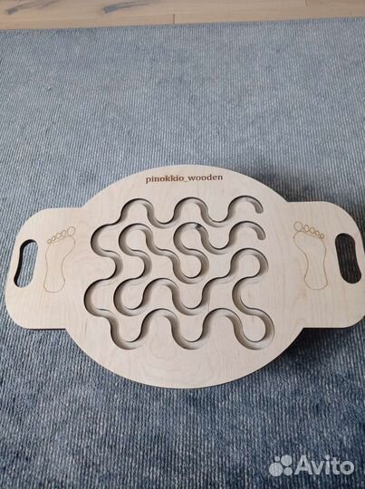 Баланс борд деревянный для детей PinokkioWooden