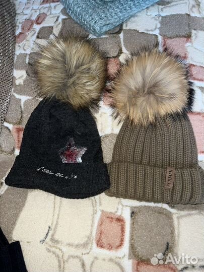 Комплект шапка, шарф