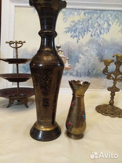 Посуда Индия. Латунь