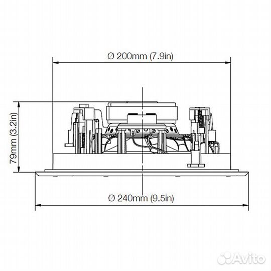 Встраиваемая акустика Bowers & Wilkins CCM 362