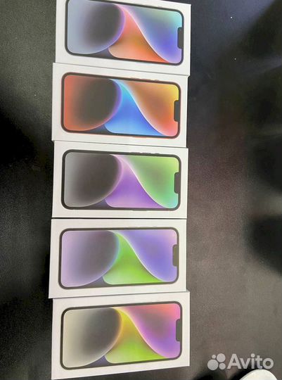 Новые коробки от iPhone 14
