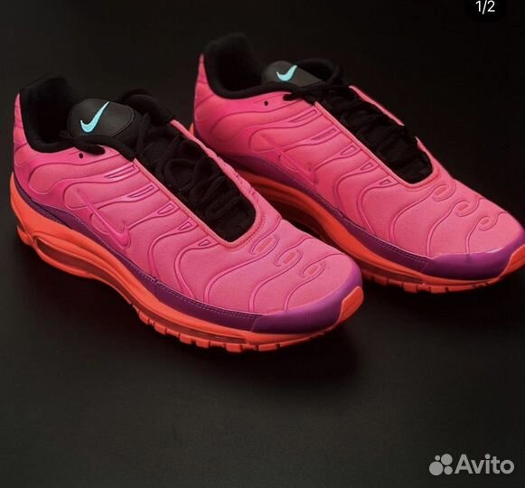 Nike air max 97 plus pink racer tn