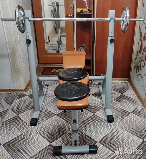 Скамья для жима со штангой