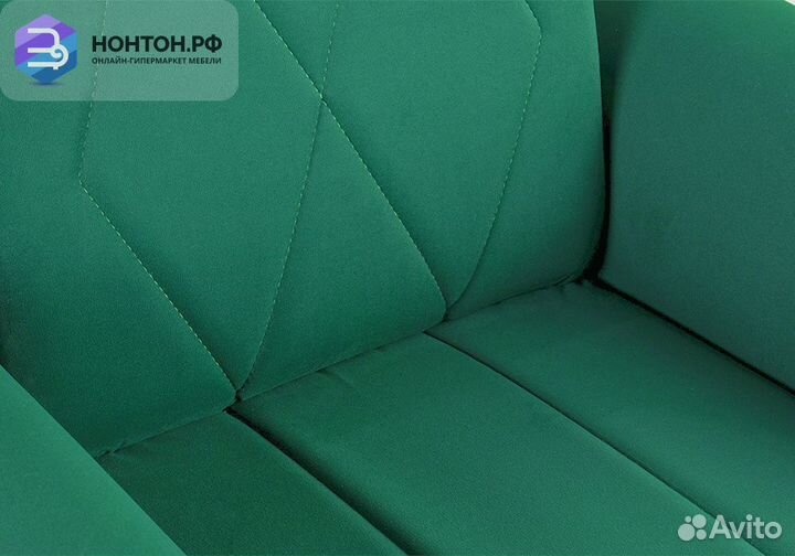 Кресло Роуз зеленое