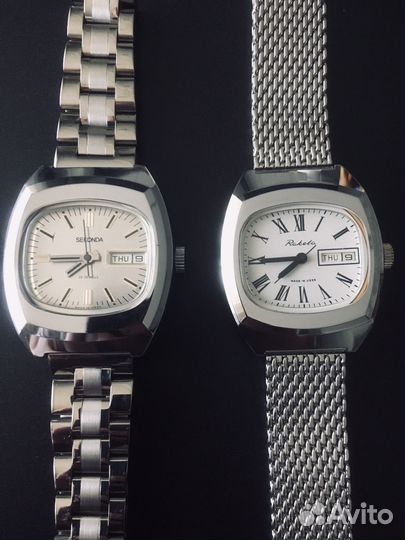 Часы Ракета и Ракета (Seconda) СССР состояние