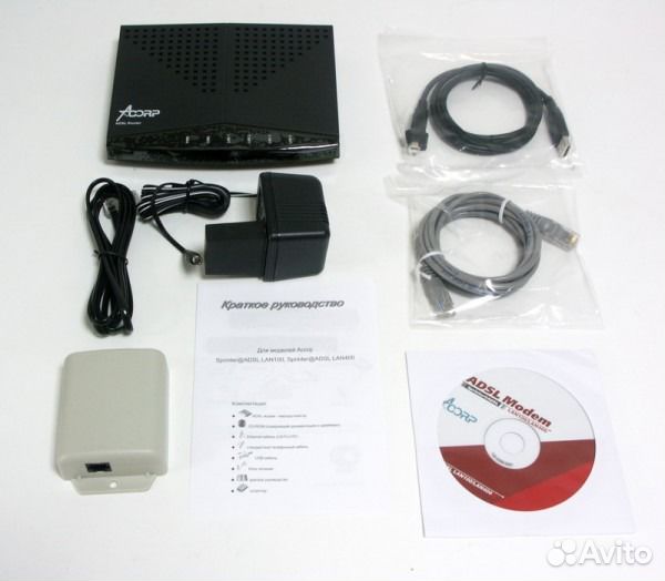 Модем adsl Acorp 122i