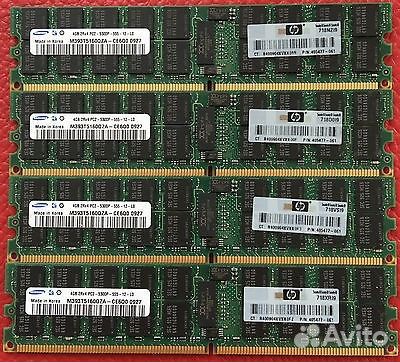 Серверная память DDR2 PC2 4200P 5300P 6400P REG
