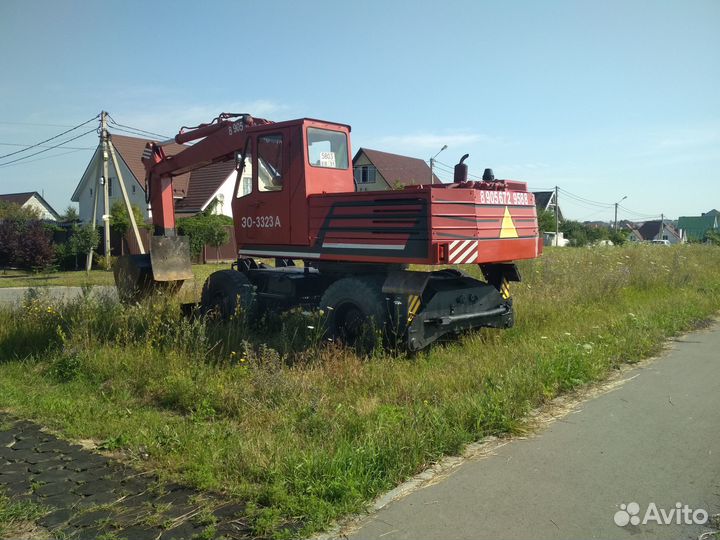 Услуги экскаватора