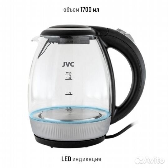 Чайник JVC новый в коробке