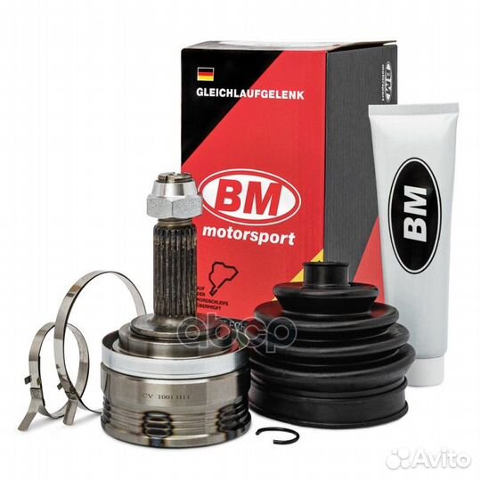 Шрус наружный перед, прав, лев CV1001 BM-Mot