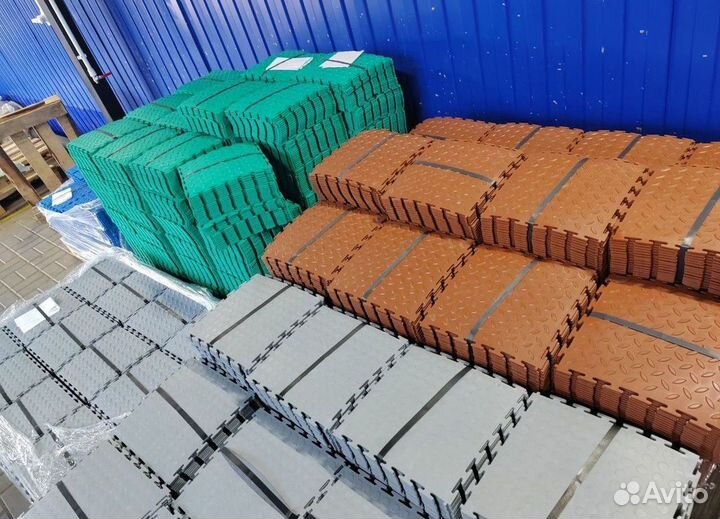 Модульная плитка пвх