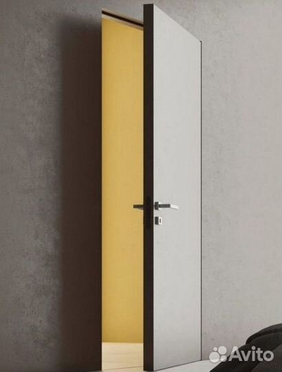 Двери межкомнатные скрытые под покраску, отделку