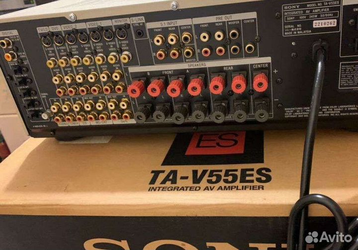 Sony V55ES интегральный усилитель, Japan как новый