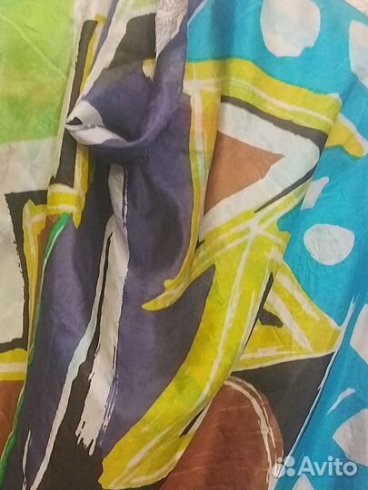 Платок большой лёгкий шелк