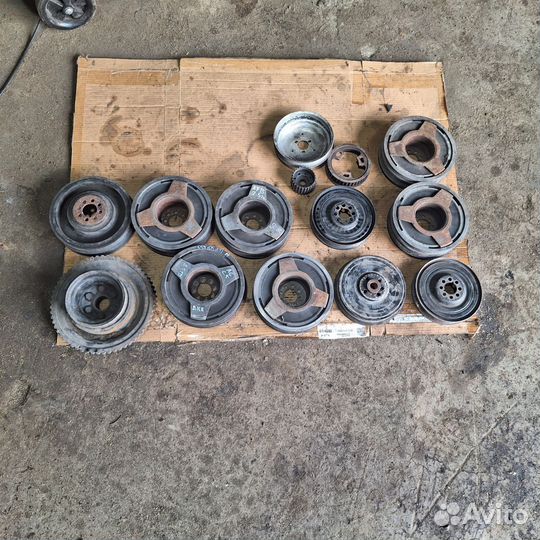 Шкивы, шкив гура генератора коленвала распредвала