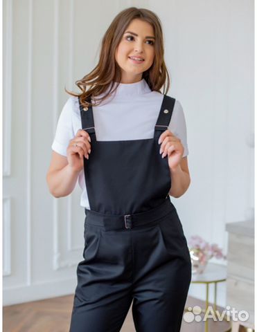 Медицинская одежда черная М