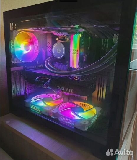 Продам игровой компьютер с монитором