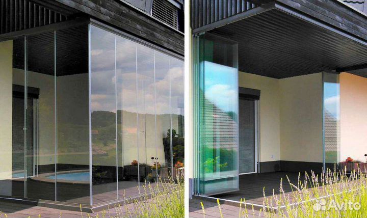 Система для безрамного остекления Pivot