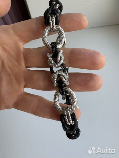 Браслет, серьги