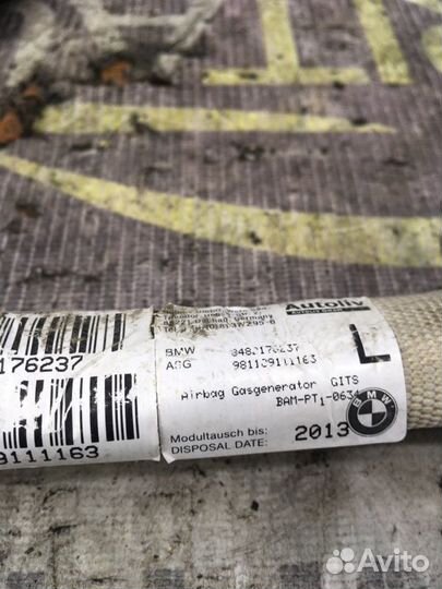 Шторка безопасности левая Bmw 5 E39 1995-2004