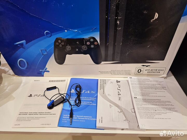 PS4 Pro + Игры
