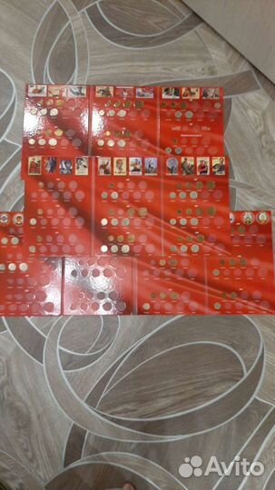 Альбомы с монетами СССР (1961-1991)