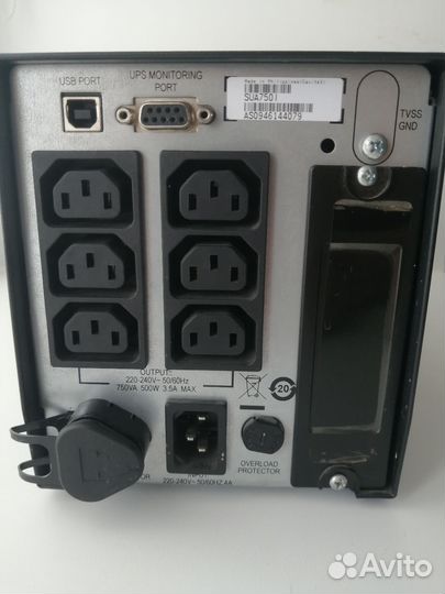 Ибп APC by Schneider Electric Smart-UPS SUA750I