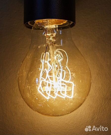 Лампа Loft Vintage IL-V-A60-60/golden/E27