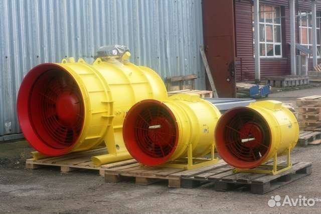 Вентилятор шахтный