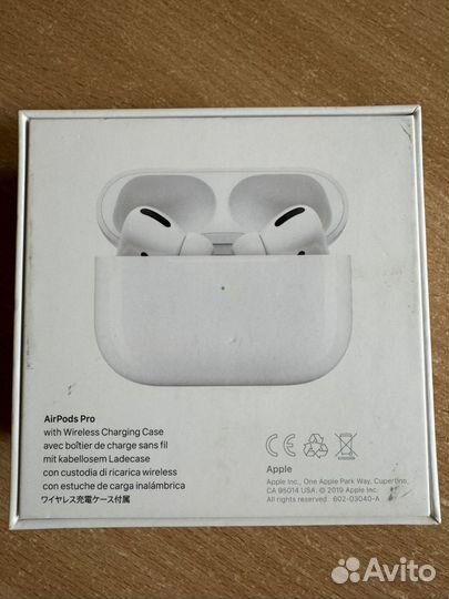 Беспроводные наушники apple airpods pro