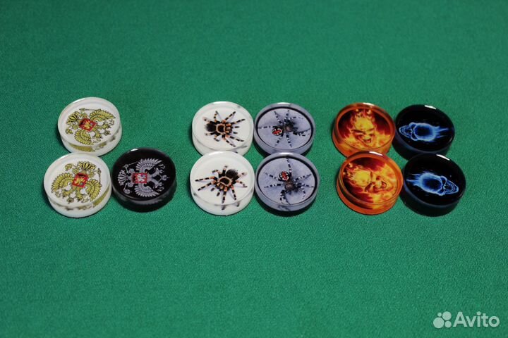 Фишки для нард 29 мм