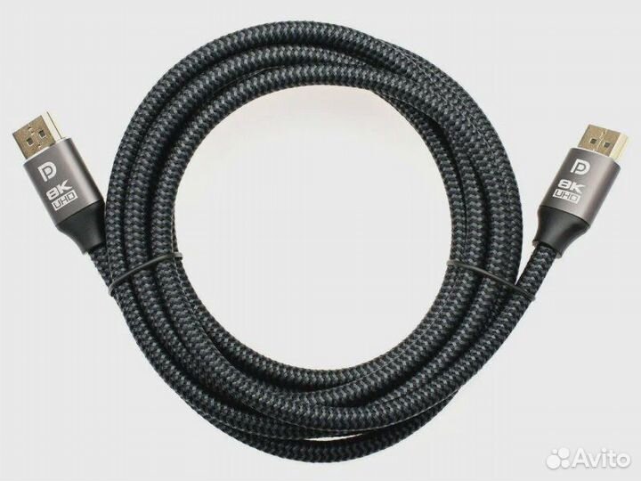 Кабель Displayport-Displayport 1.4 8K 2м