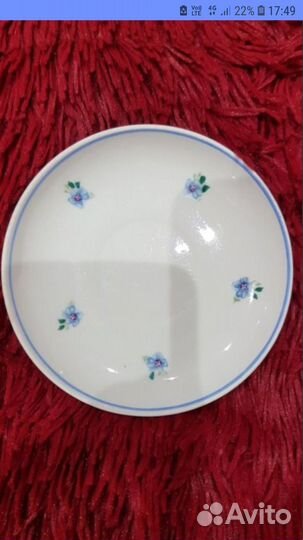 Блюдца Дулево 1957 год