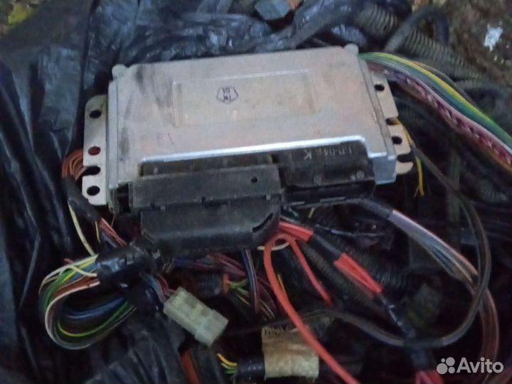 Коса подкапотная комплект с мозгами на ваз-2114