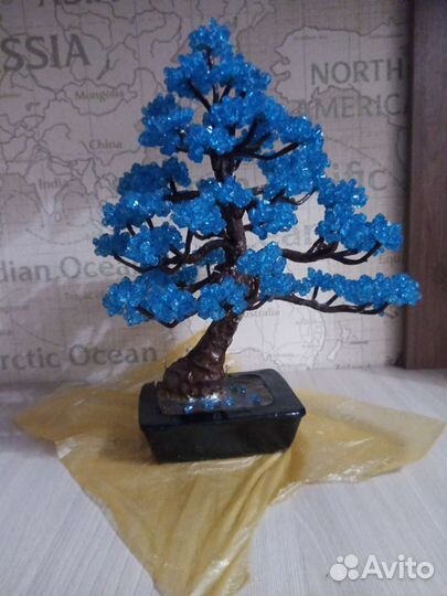 Деревья из бисера и бусин