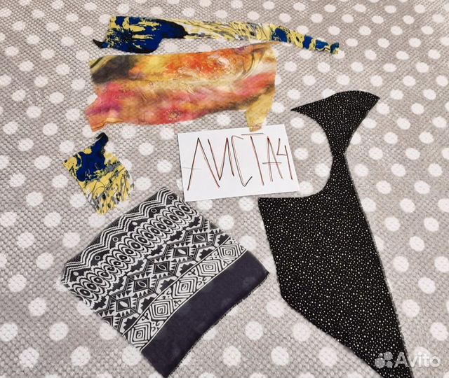 Ткани лоскуты для рукоделия