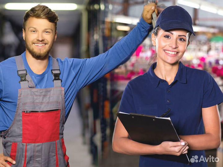 Рабочий на линию С еженедельной оплатой